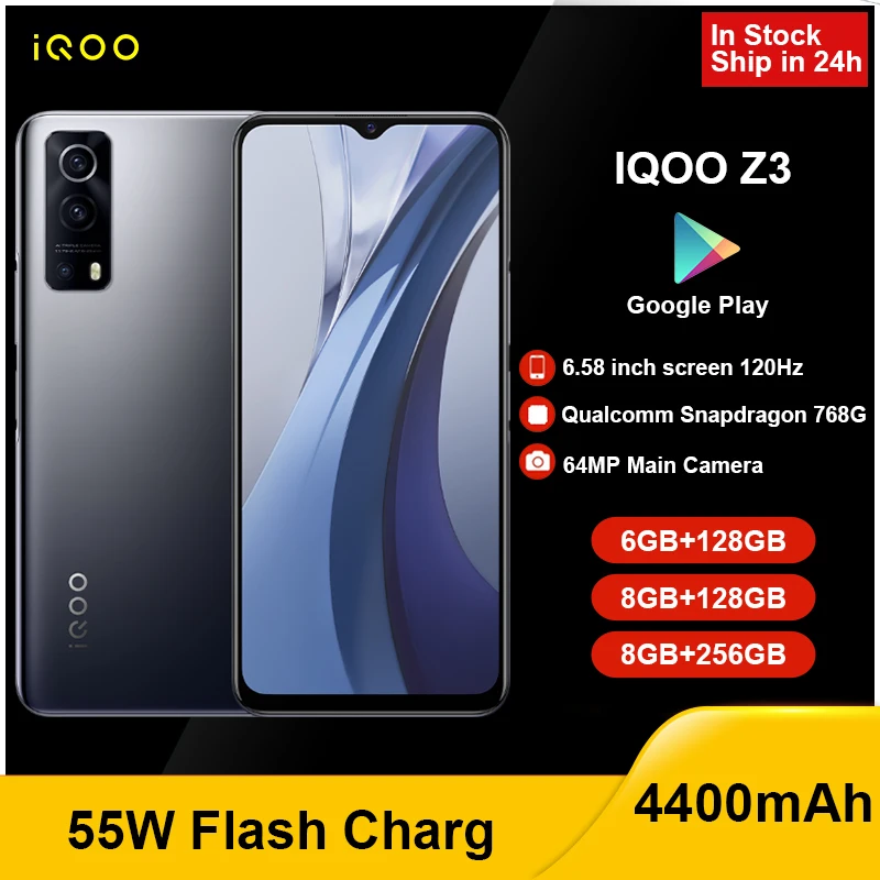 Смартфон VIVO iQOO Z3, экран 120 Гц, Snapdragon 768G, тройная камера 64 мп, аккумулятор 4400 мАч, быстрая зарядка 55 Вт
Смартфон VIVO iQOO Z3, экран 120 Гц, Snapdragon 768G, тройная камера 64 мп, аккумулятор 4400 мАч, быстрая зарядка 55 Вт
