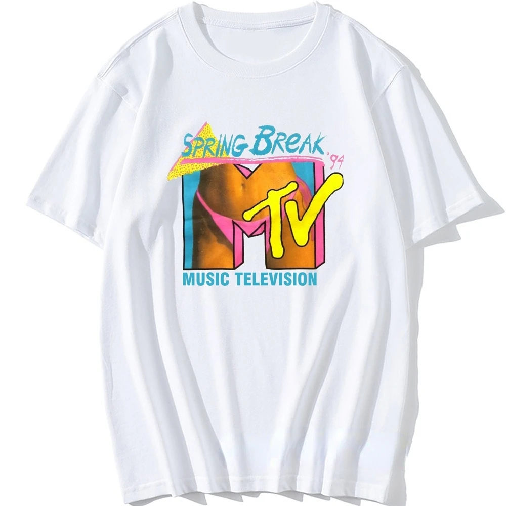 MTV Music Logo Retro T Shirt Spring Break 94 Mens Throwback Rock Hip Hop TV Show TShirt Women Men Summer Fashion Short-sleev Tee
MTV Music Logo Retro T Shirt Spring Break 94 Mens Throwback Rock Hip Hop TV Show TShirt Women Men Summer Fashion Short-sleev Tee