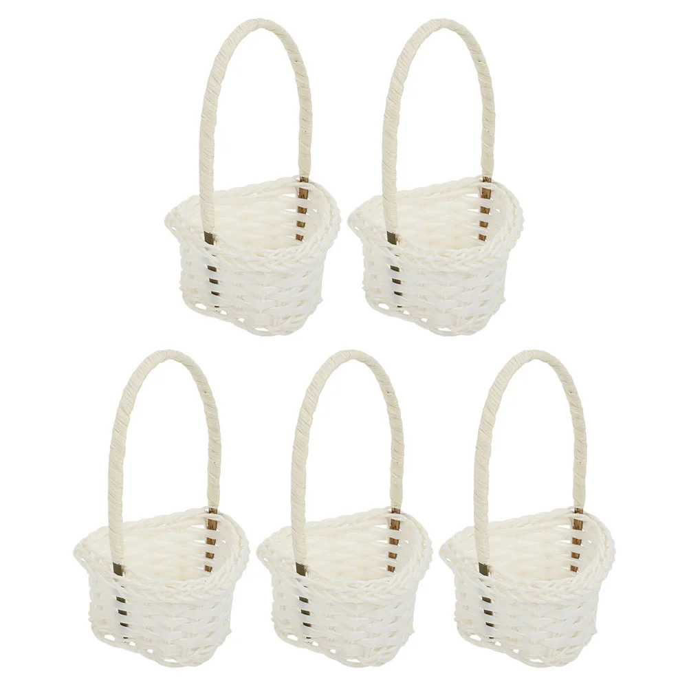 Basket Mini Woven Baskets Flower Storage Picnic Rattan Wicker Small Giftweddingcandyhandles Girl Easter Handle Fruit Decorative
Basket Mini Woven Baskets Flower Storage Picnic Rattan Wicker Small Giftweddingcandyhandles Girl Easter Handle Fruit Decorative