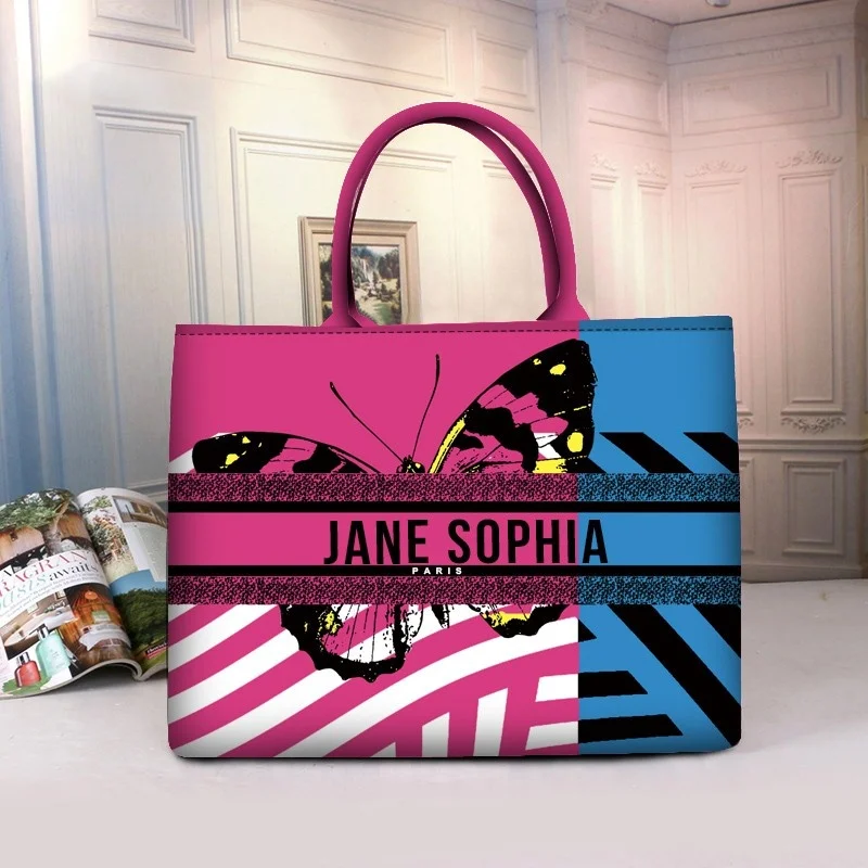 

Luxury Designer Handbag High Capacity For Women Shoulder Bag the Lion Personalization Letters Print Shopper Bag Fashion Tote Bag