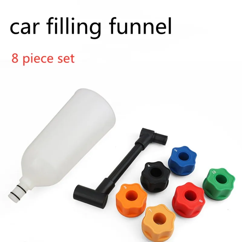 8 piece set,Oil filler oil change oil tool car engine oil change funnel, motorcycle
8 piece set,Oil filler oil change oil tool car engine oil change funnel, motorcycle