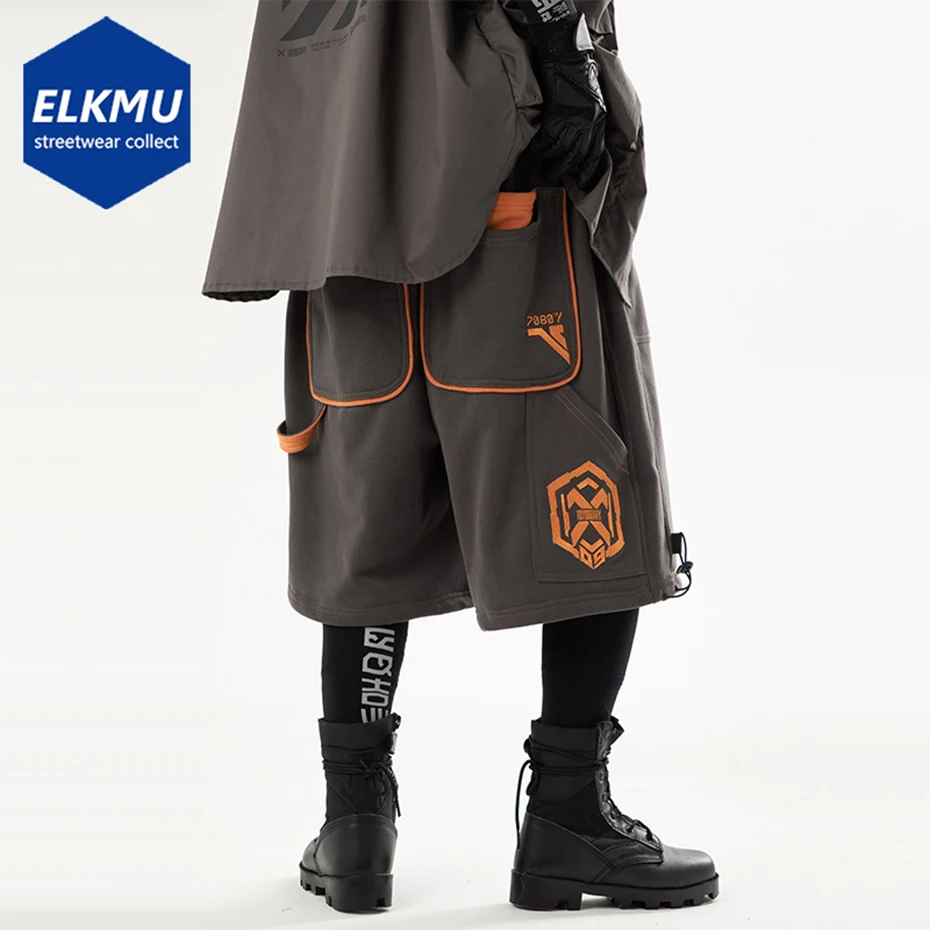 Тактические Бриджи Techwear, свободная уличная одежда, шорты в стиле хип-хоп, мужские летние модные шорты в стиле Харадзюку, ниндзя Y2K
Тактические Бриджи Techwear, свободная уличная одежда, шорты в стиле хип-хоп, мужские летние модные шорты в стиле Харадзюку, ниндзя Y2K