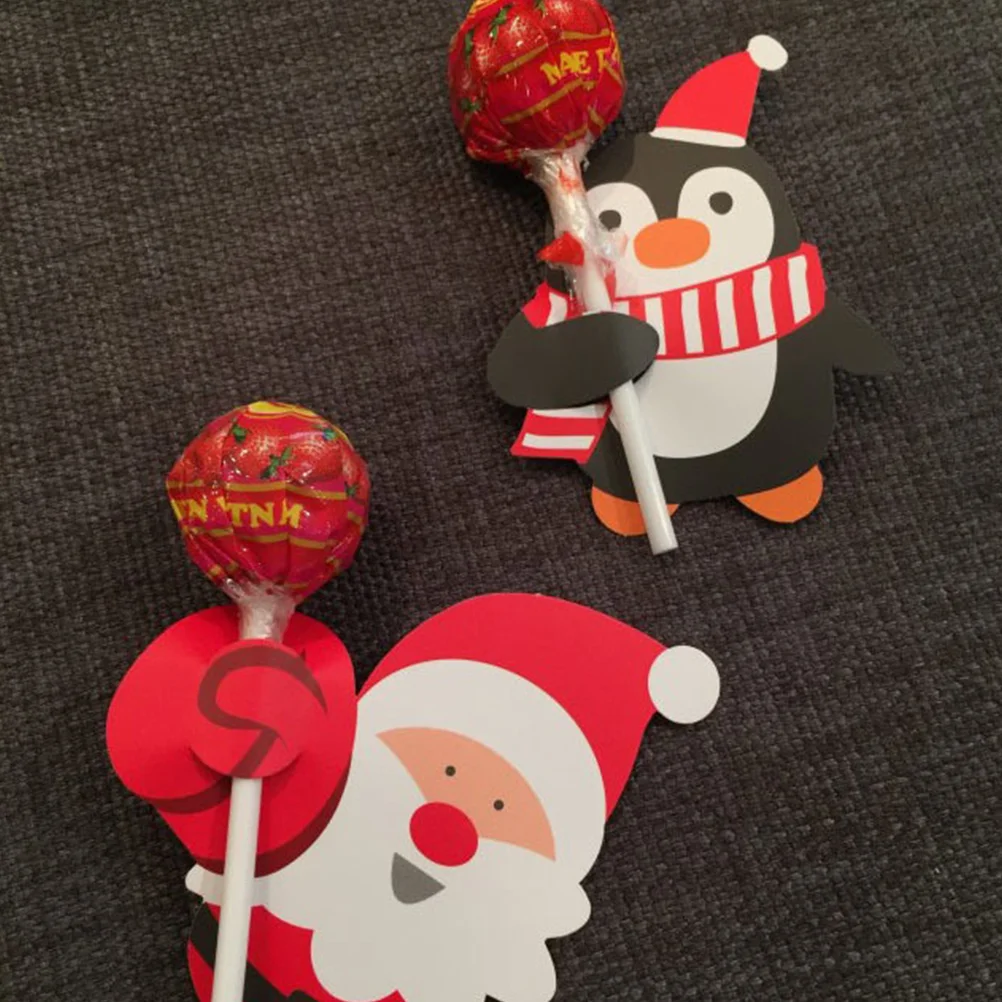 Christmas Lollipopcard Paper Candy Party Gift Stocking Santa Stuffer Favor Holiday Diy Decoration Holder Supplies Ornaments
Christmas Lollipopcard Paper Candy Party Gift Stocking Santa Stuffer Favor Holiday Diy Decoration Holder Supplies Ornaments
