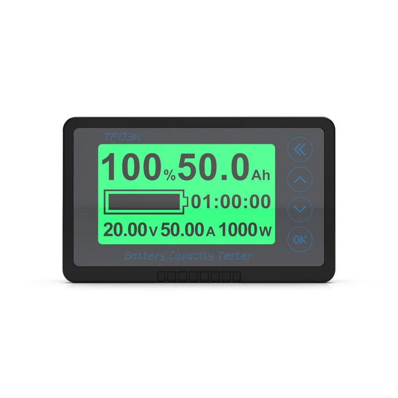 8-120V 0-750A Multifunctional Coulomb Meter Electric Car Touring Car Battery Power Capacity Monitoring Indicator Voltmeter
8-120V 0-750A Multifunctional Coulomb Meter Electric Car Touring Car Battery Power Capacity Monitoring Indicator Voltmeter
