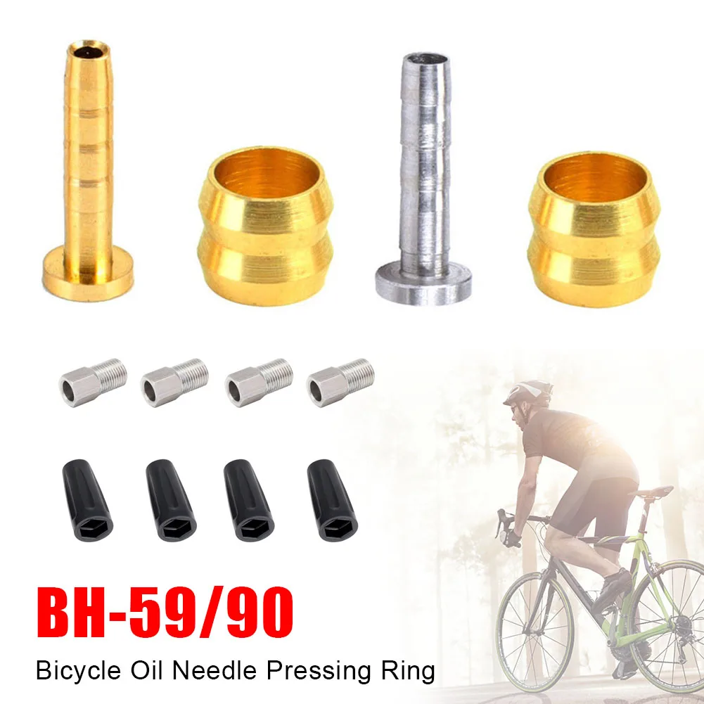Bicycle Oil Needle Pressing Ring Bike Hydraulic Disc Hose Pipe Olive Connect Head T Brake Accessories For SHIMANO BH59/63 BH90
Bicycle Oil Needle Pressing Ring Bike Hydraulic Disc Hose Pipe Olive Connect Head T Brake Accessories For SHIMANO BH59/63 BH90