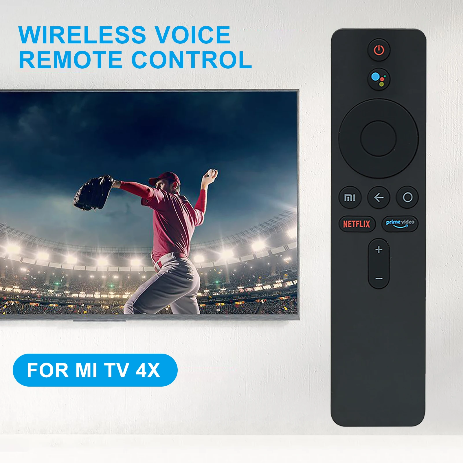 Wireless TV Remotes Bluetooth-compatible Voice Box Remote TV Receivce for MI TV/ MI BOX S/ MI BOX 3/ MI TV 4X/ MI TV Stick
Wireless TV Remotes Bluetooth-compatible Voice Box Remote TV Receivce for MI TV/ MI BOX S/ MI BOX 3/ MI TV 4X/ MI TV Stick