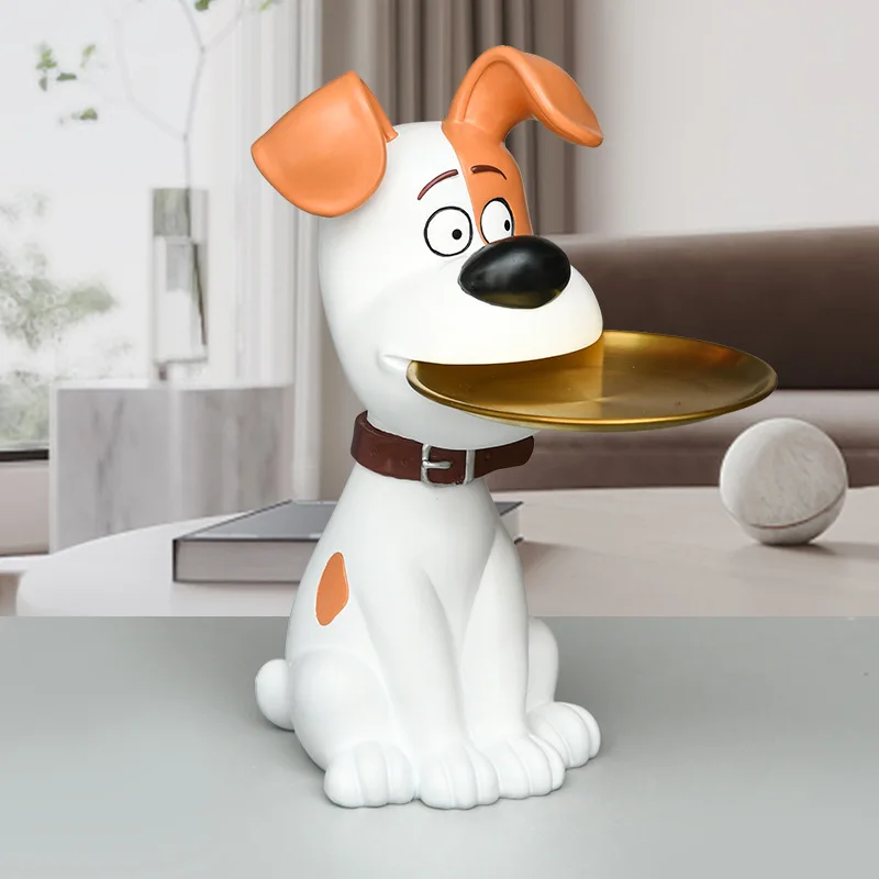 Creative Cute Dog Figurines Modern Home Decor Resin Ainmal Statue Sculpture Storage Tray Living Room Decoration Desk Accessories
Creative Cute Dog Figurines Modern Home Decor Resin Ainmal Statue Sculpture Storage Tray Living Room Decoration Desk Accessories