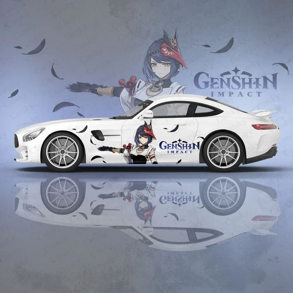 Kujou Sara (Genshin Impact), наклейки на кузов автомобиля, Виниловая наклейка иташа, боковая наклейка на автомобиль, автомобильная декоративная пленка
Kujou Sara (Genshin Impact), наклейки на кузов автомобиля, Виниловая наклейка иташа, боковая наклейка на автомобиль, автомобильная декоративная пленка
