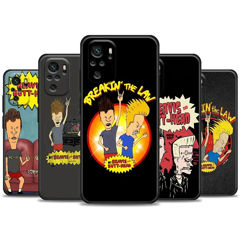 Funda Coque Phone Case for Redmi Note 7 8 8T 9 9S 9T 10 11 11S 11E Pro plus 4G 5G Capa Case Cover Cartoon Beavis And Butthead
Funda Coque Phone Case for Redmi Note 7 8 8T 9 9S 9T 10 11 11S 11E Pro plus 4G 5G Capa Case Cover Cartoon Beavis And Butthead