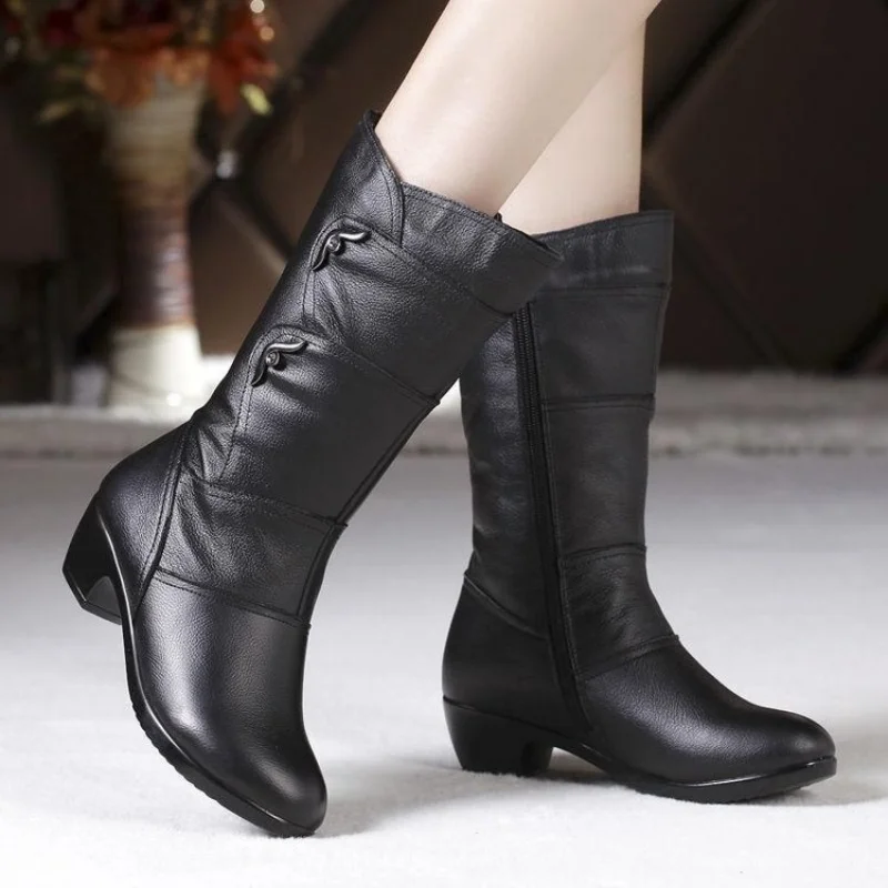 2023 New Women's Shoes Fashion Women's Boots Ladies Shoes Botas Knee High Zipper Winter Warm Plush Plus Size Mid-calf Snow Boot
2023 New Women's Shoes Fashion Women's Boots Ladies Shoes Botas Knee High Zipper Winter Warm Plush Plus Size Mid-calf Snow Boot