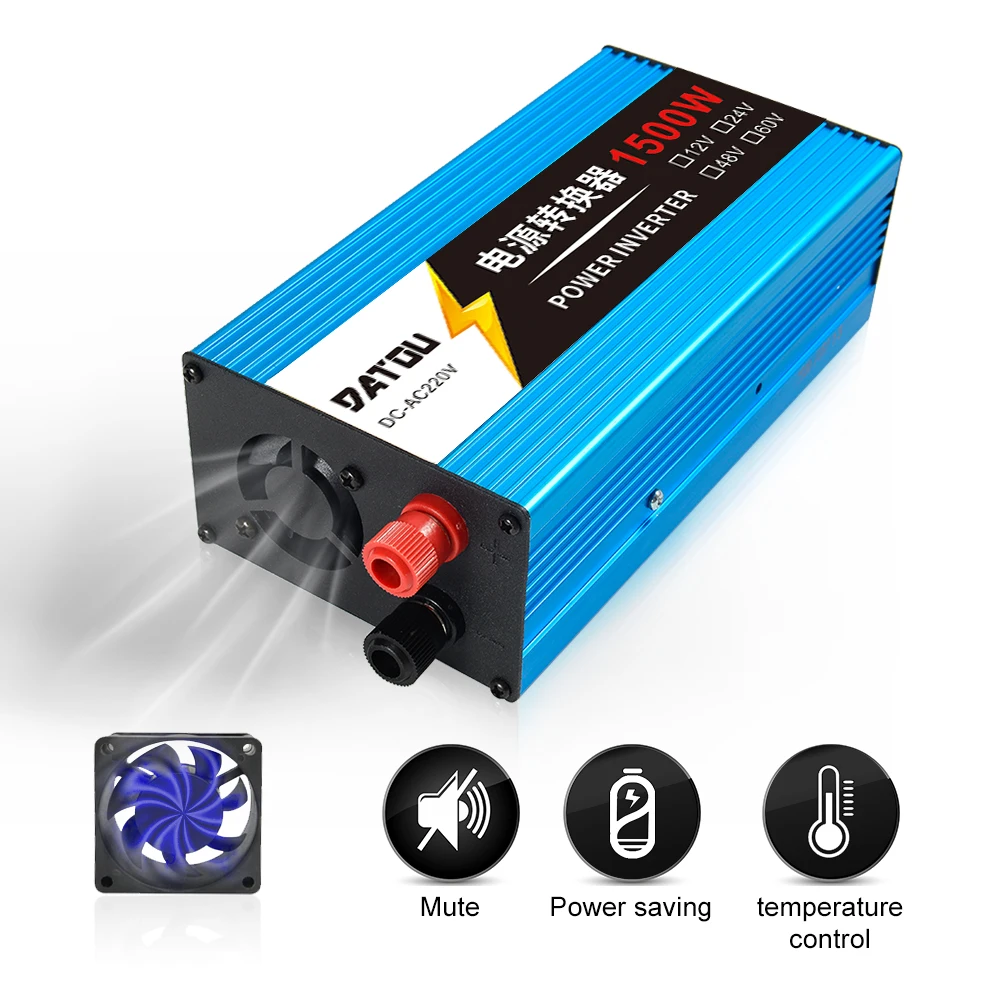 DATOU BOSS 800W 12V Inverter Vehicle Inverter DC to AC 220V Lightweight, easy to carry, easy to use, with power display 
DATOU BOSS 800W 12V Inverter Vehicle Inverter DC to AC 220V Lightweight, easy to carry, easy to use, with power display