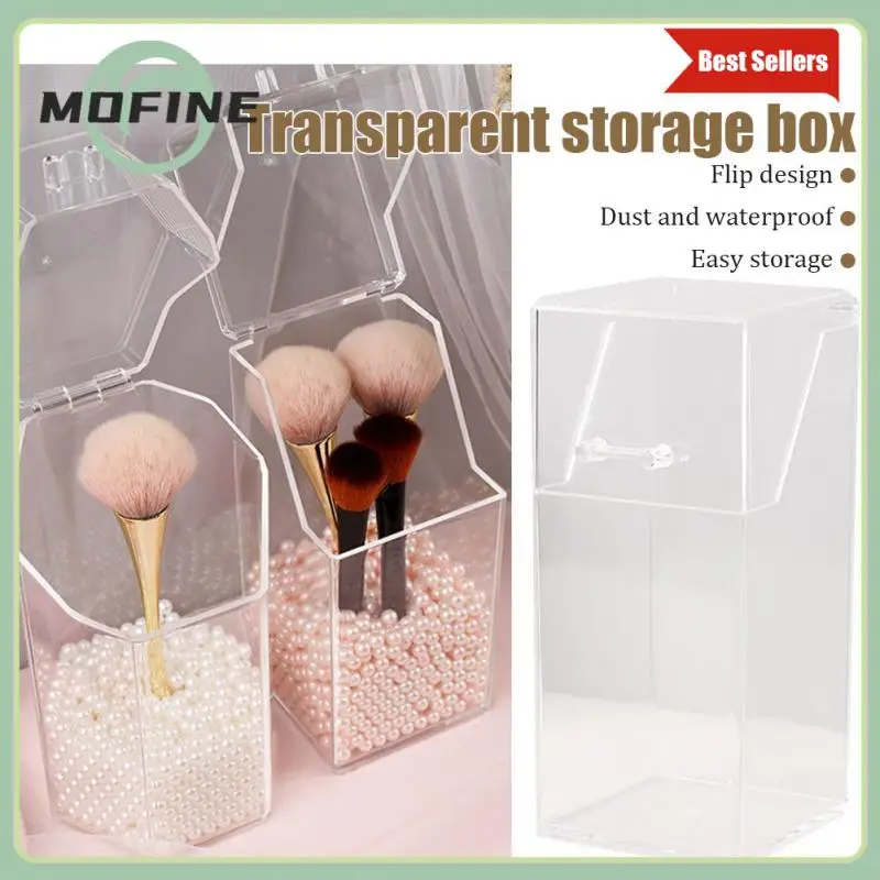 Flip Cover Eyebrow Pencil Storage Box Thickened High Quality Storage Box 9x9x21cm Dustproof Tool Storage Box Square Acrylic
Flip Cover Eyebrow Pencil Storage Box Thickened High Quality Storage Box 9x9x21cm Dustproof Tool Storage Box Square Acrylic