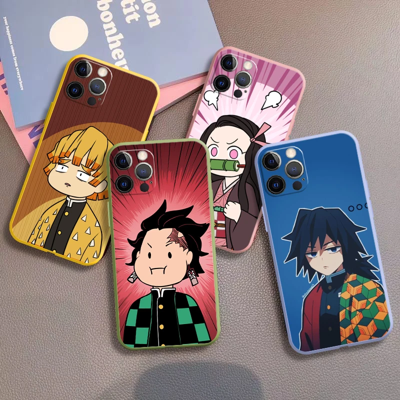 Demon Slayer Color shell Phone Case For iPhone 13 11Pro 12 11 6 7 8 12mini XR XS 12Pro MAX SE 2020 13 Pro Cartoon Soft TPU Funda
Demon Slayer Color shell Phone Case For iPhone 13 11Pro 12 11 6 7 8 12mini XR XS 12Pro MAX SE 2020 13 Pro Cartoon Soft TPU Funda
