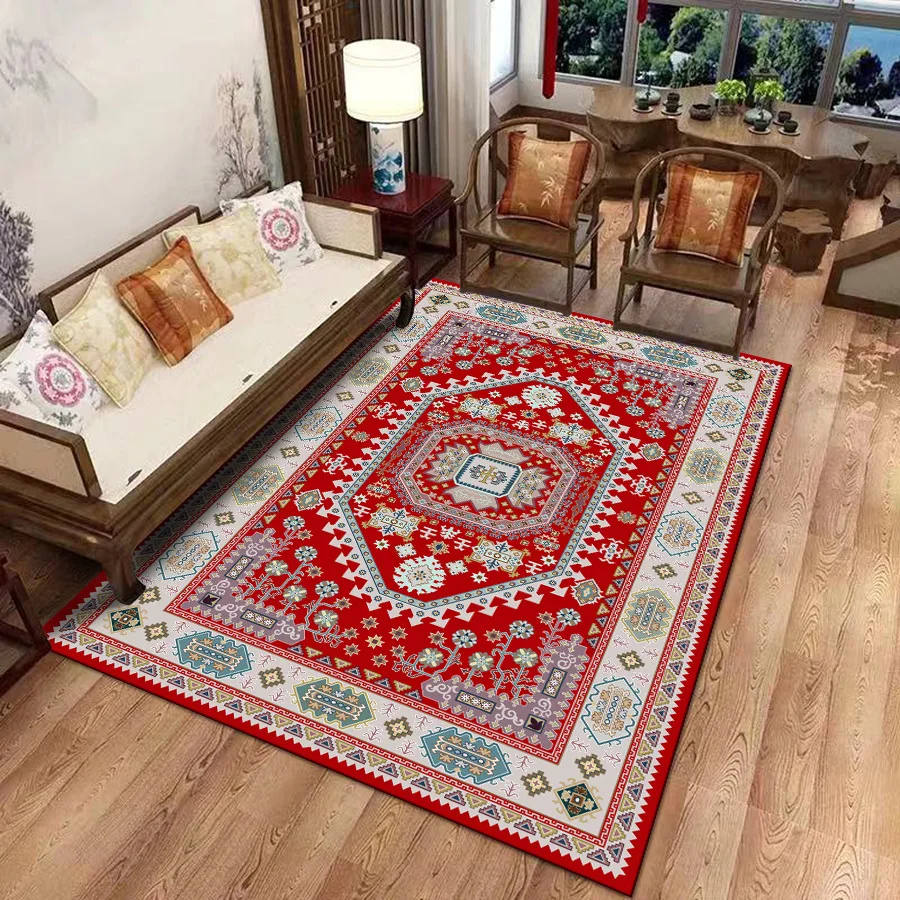 American Country Retro Thickened Carpet Nordic Moroccan Living Room Bedroom Sofa Coffee Table Rug Bedroom Non-Slip Floor Mat
American Country Retro Thickened Carpet Nordic Moroccan Living Room Bedroom Sofa Coffee Table Rug Bedroom Non-Slip Floor Mat
