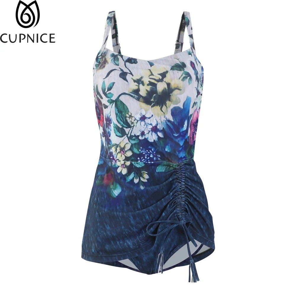 Longer Length Tankini Women Floral Printed 2 Pieces Padded Swimsuit with Shorts Split Ruched Tassels Swimwear
Longer Length Tankini Women Floral Printed 2 Pieces Padded Swimsuit with Shorts Split Ruched Tassels Swimwear