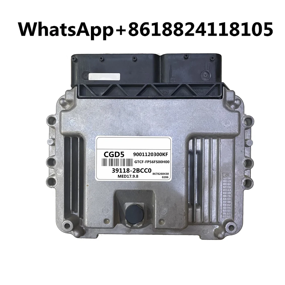 Original 39118-2BCC0 9001120300KF CGD5 391182BCC0 ECU Car Engine Computer Board Electronic Control Unit MED17.9.8 For Hyundai
Original 39118-2BCC0 9001120300KF CGD5 391182BCC0 ECU Car Engine Computer Board Electronic Control Unit MED17.9.8 For Hyundai