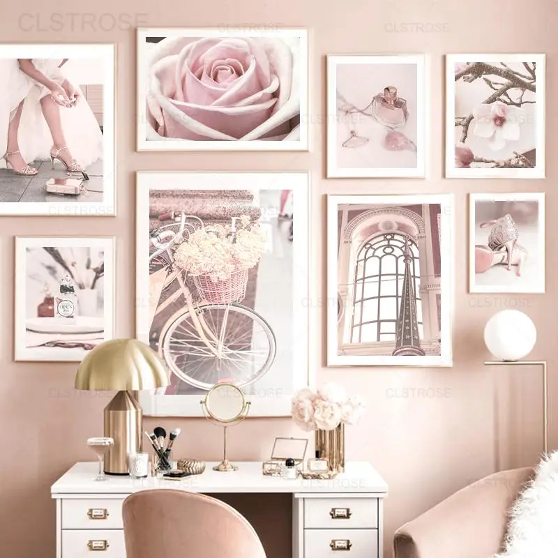 Pink Rose Perfume High Heels Poster Nordic Fashion Picture Modern Flower Architecture Wall Art Poster Home Decor Living Room
Pink Rose Perfume High Heels Poster Nordic Fashion Picture Modern Flower Architecture Wall Art Poster Home Decor Living Room