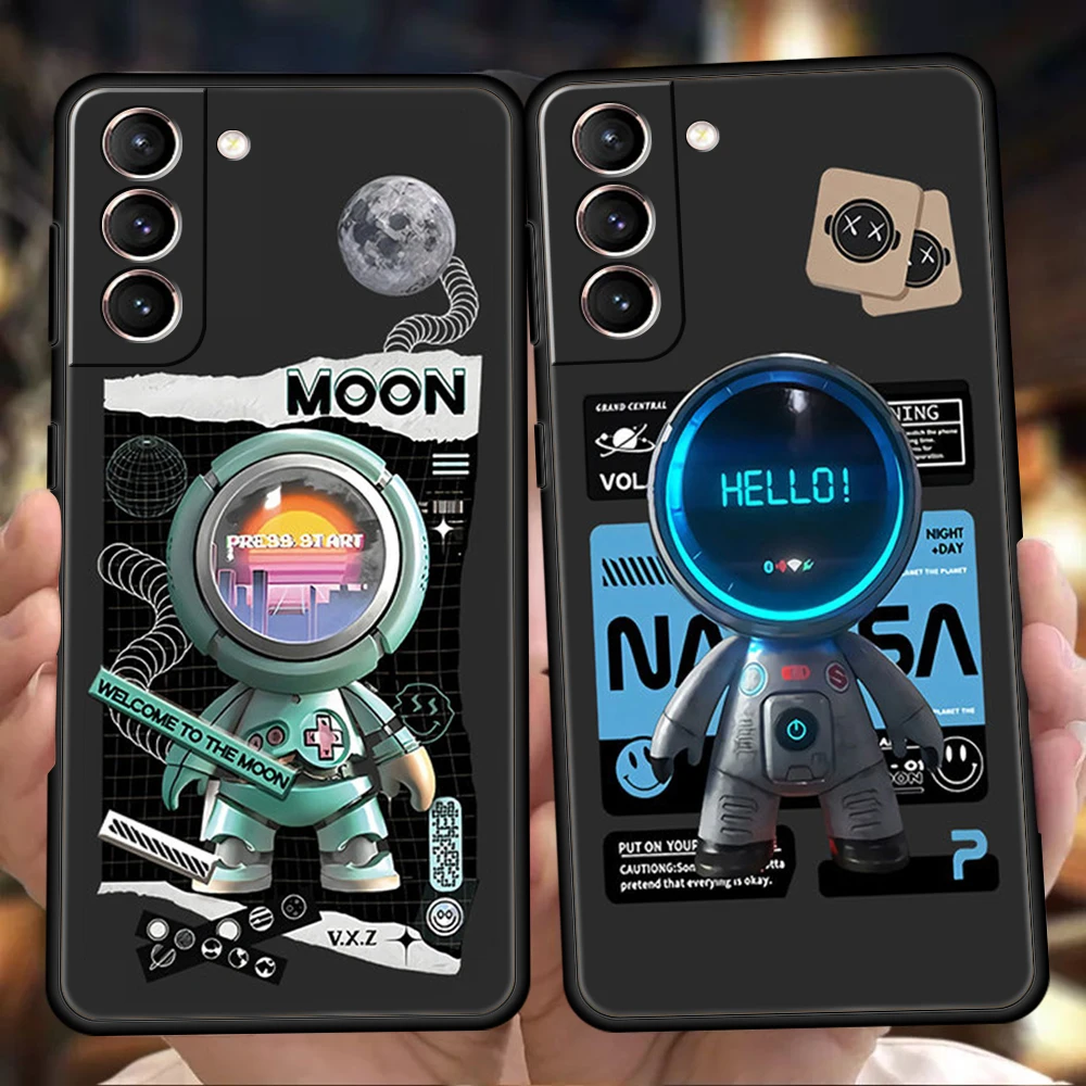 Astronaut Case for Samsung Galaxy S23 S22 S20 S21 FE Ultra S10 S10E S9 M22 M32 Plus S7 EDGE 5G Silicone Phone Cover Coque Capas
Astronaut Case for Samsung Galaxy S23 S22 S20 S21 FE Ultra S10 S10E S9 M22 M32 Plus S7 EDGE 5G Silicone Phone Cover Coque Capas
