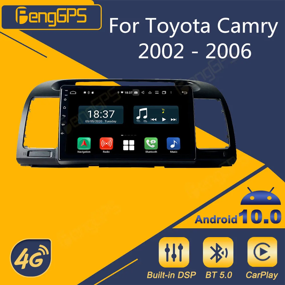 For Toyota Camry 2002 - 2006 Android Car Radio 2Din Stereo Receiver Autoradio Multimedia Player GPS Navi Head Unit Screen
For Toyota Camry 2002 - 2006 Android Car Radio 2Din Stereo Receiver Autoradio Multimedia Player GPS Navi Head Unit Screen
