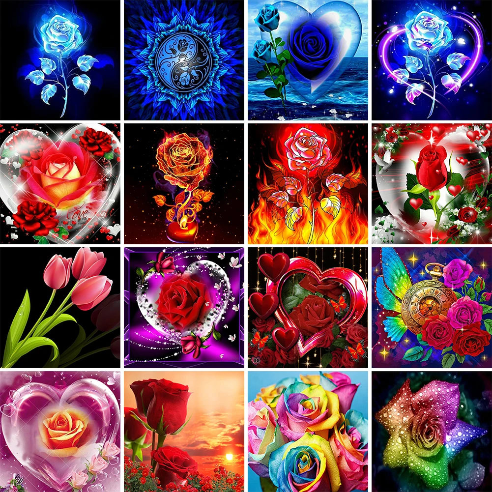 Алмазная 5D мозаика для творчества, набор для рисования «сделай сам» с узором розы, полное круглое сверло, мозаика, украшение для дома
Алмазная 5D мозаика для творчества, набор для рисования «сделай сам» с узором розы, полное круглое сверло, мозаика, украшение для дома