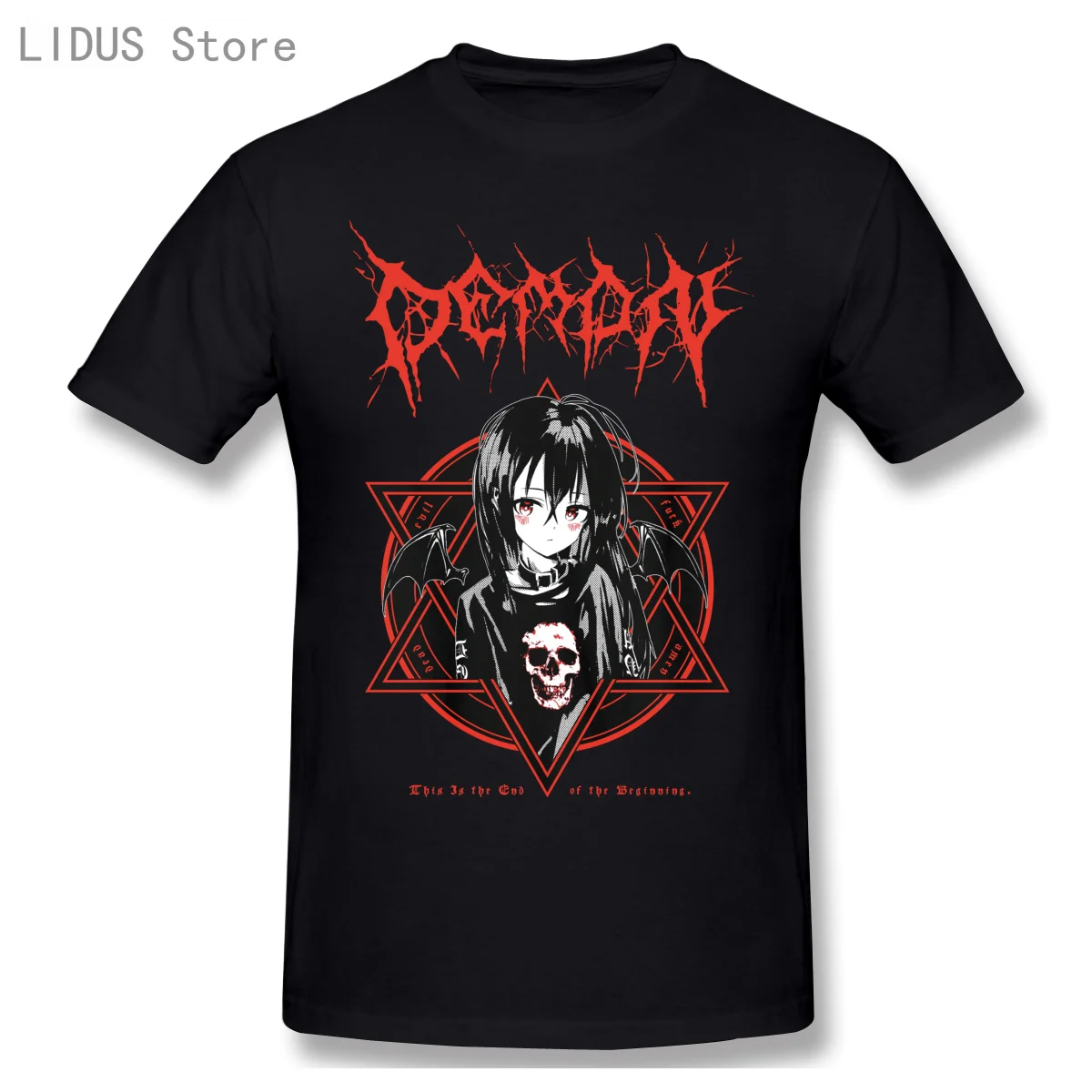Harajuku DEMON T Shirt Aesthetic Gothic Punk TShirt Cartoon Short Sleeve Top summer loose oversize street clothes T-shirts
Harajuku DEMON T Shirt Aesthetic Gothic Punk TShirt Cartoon Short Sleeve Top summer loose oversize street clothes T-shirts