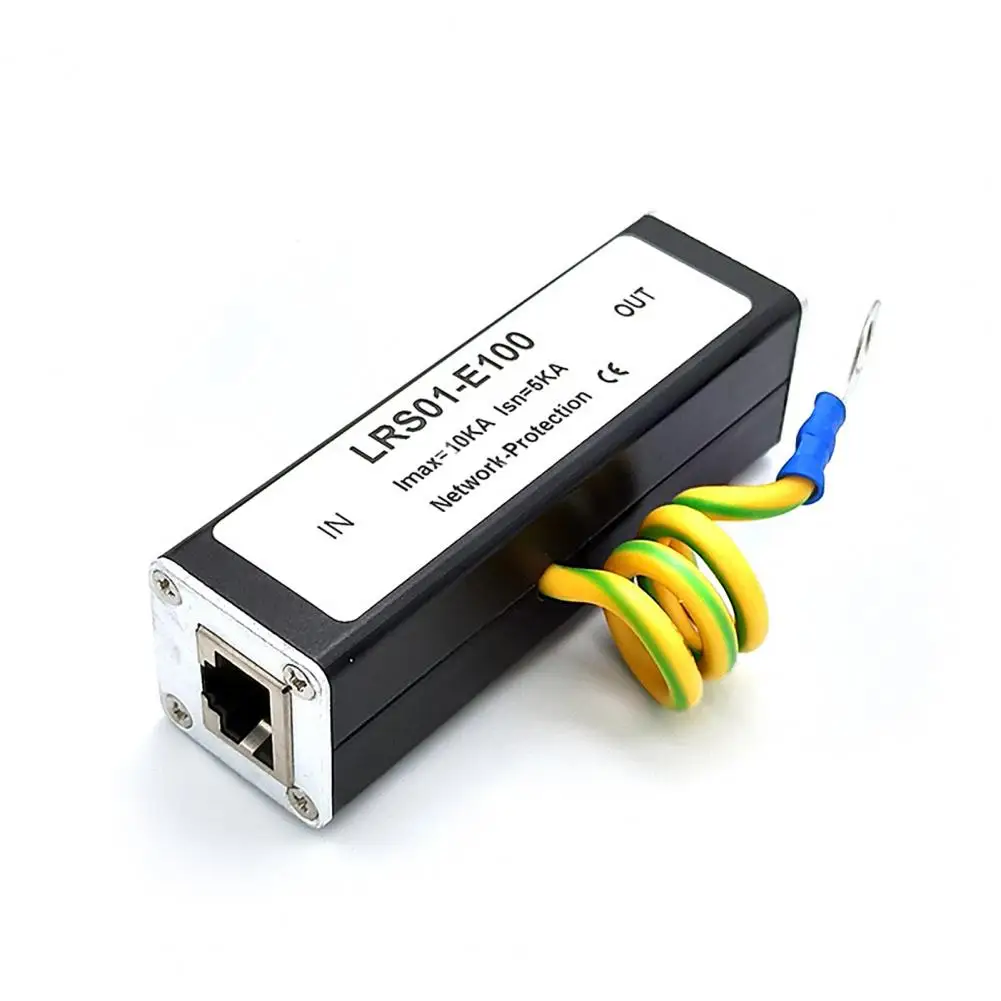 Surge Arrester Anti-interference Quick Response Compact Network RJ45 Safe Protective Device for Monitoring Equipment | Компьютеры и