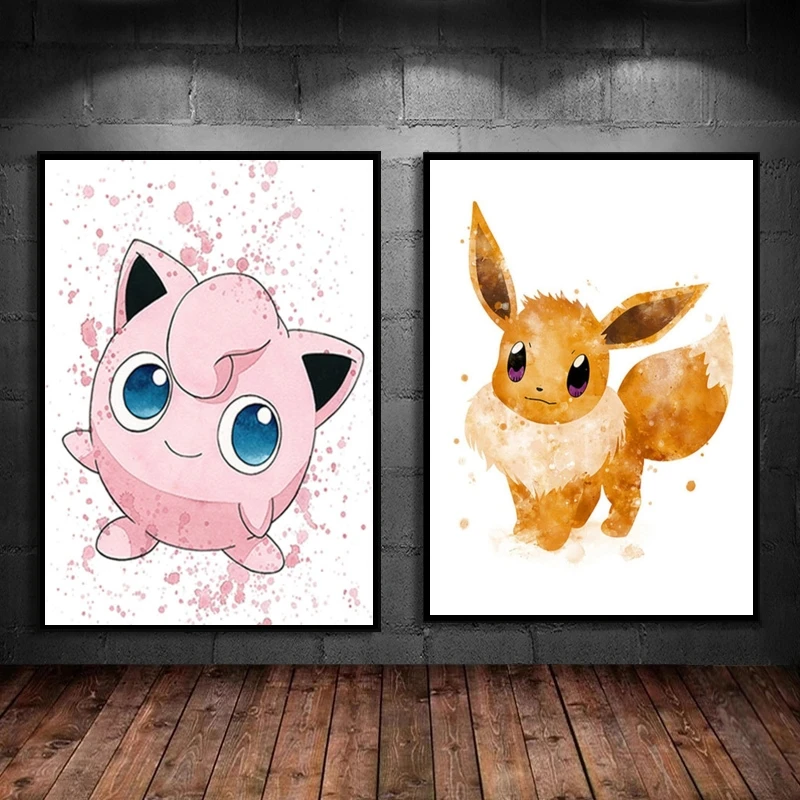 Canvas Wall Art Pokemon Eevee Classic Friends Gifts Hanging Home Room Painting Poster Toys Comics Pictures Modular Prints
Canvas Wall Art Pokemon Eevee Classic Friends Gifts Hanging Home Room Painting Poster Toys Comics Pictures Modular Prints