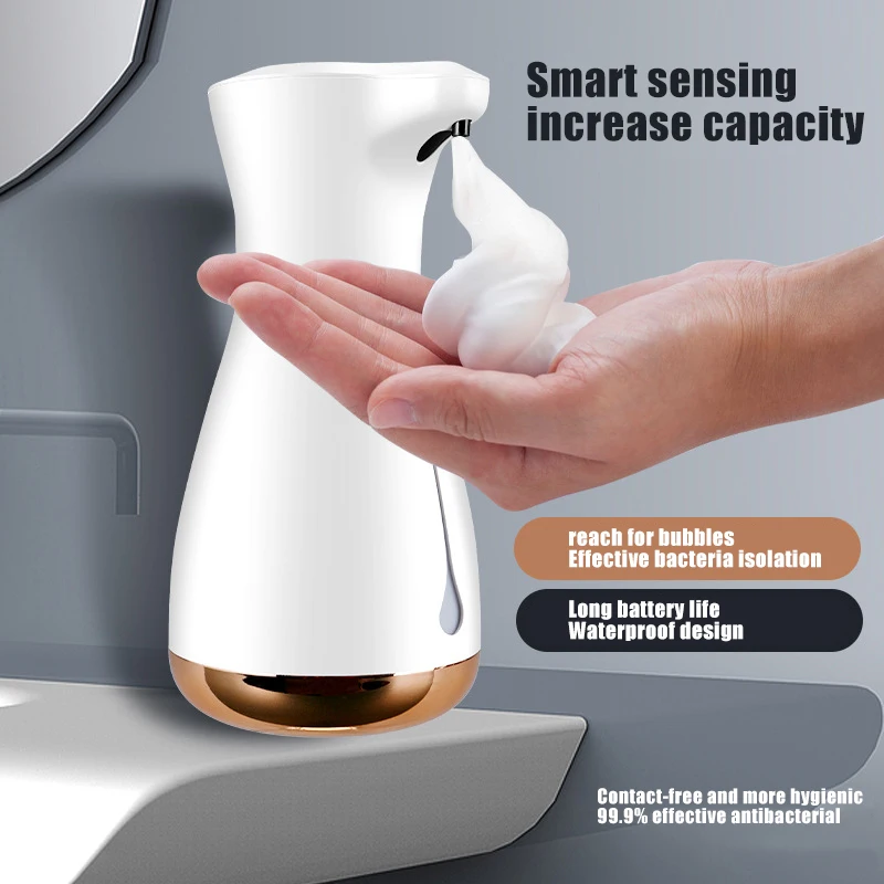 Automatic Foam Liquid Soap Dispensers Bathroom Kitchen Waterproof Sensor Non-contact USB Charging Liquid Soap Dispensers Machine
Automatic Foam Liquid Soap Dispensers Bathroom Kitchen Waterproof Sensor Non-contact USB Charging Liquid Soap Dispensers Machine