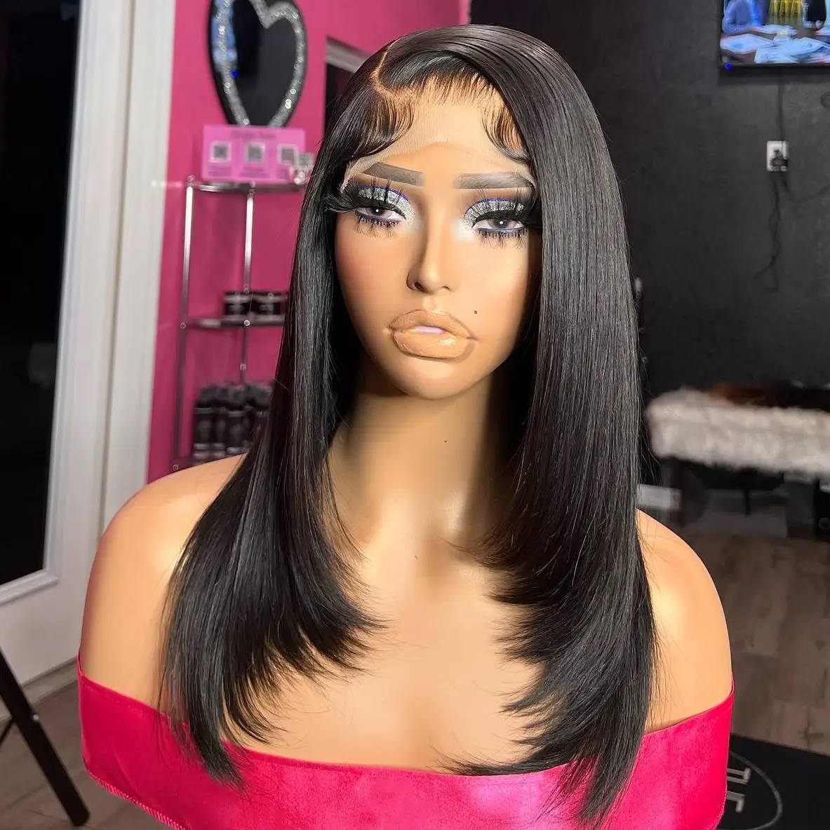 4x4 5x5 6x6 Lace Closure Wig Straight Short Bob Wig Brazilian Remy Human Hair Pre Plucked with Baby Hair 180 Density
4x4 5x5 6x6 Lace Closure Wig Straight Short Bob Wig Brazilian Remy Human Hair Pre Plucked with Baby Hair 180 Density