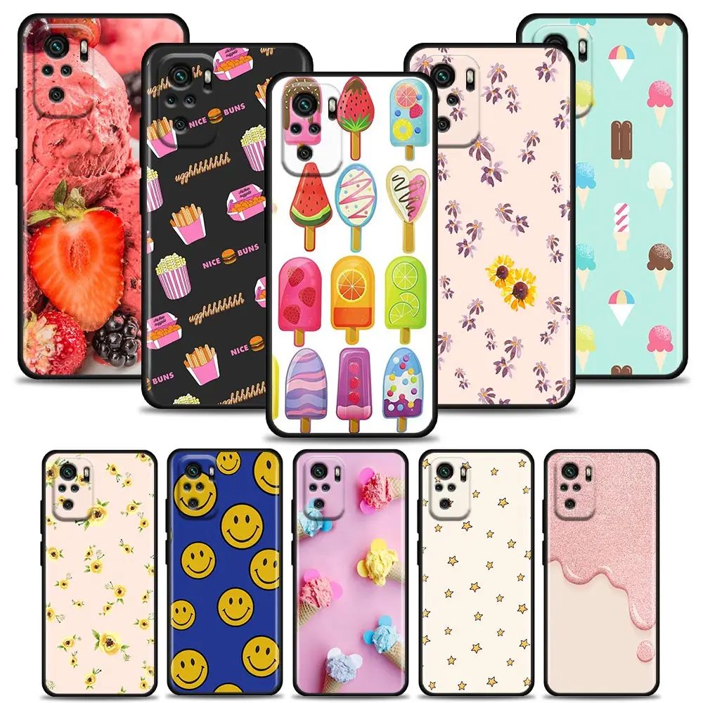 Phone Case for Redmi 10 9 9A 9C 9i Case K20 K30 K40 Plus Note 10 11 Pro Soft Silicone Cover Smile Face Summer Ice Cream
Phone Case for Redmi 10 9 9A 9C 9i Case K20 K30 K40 Plus Note 10 11 Pro Soft Silicone Cover Smile Face Summer Ice Cream