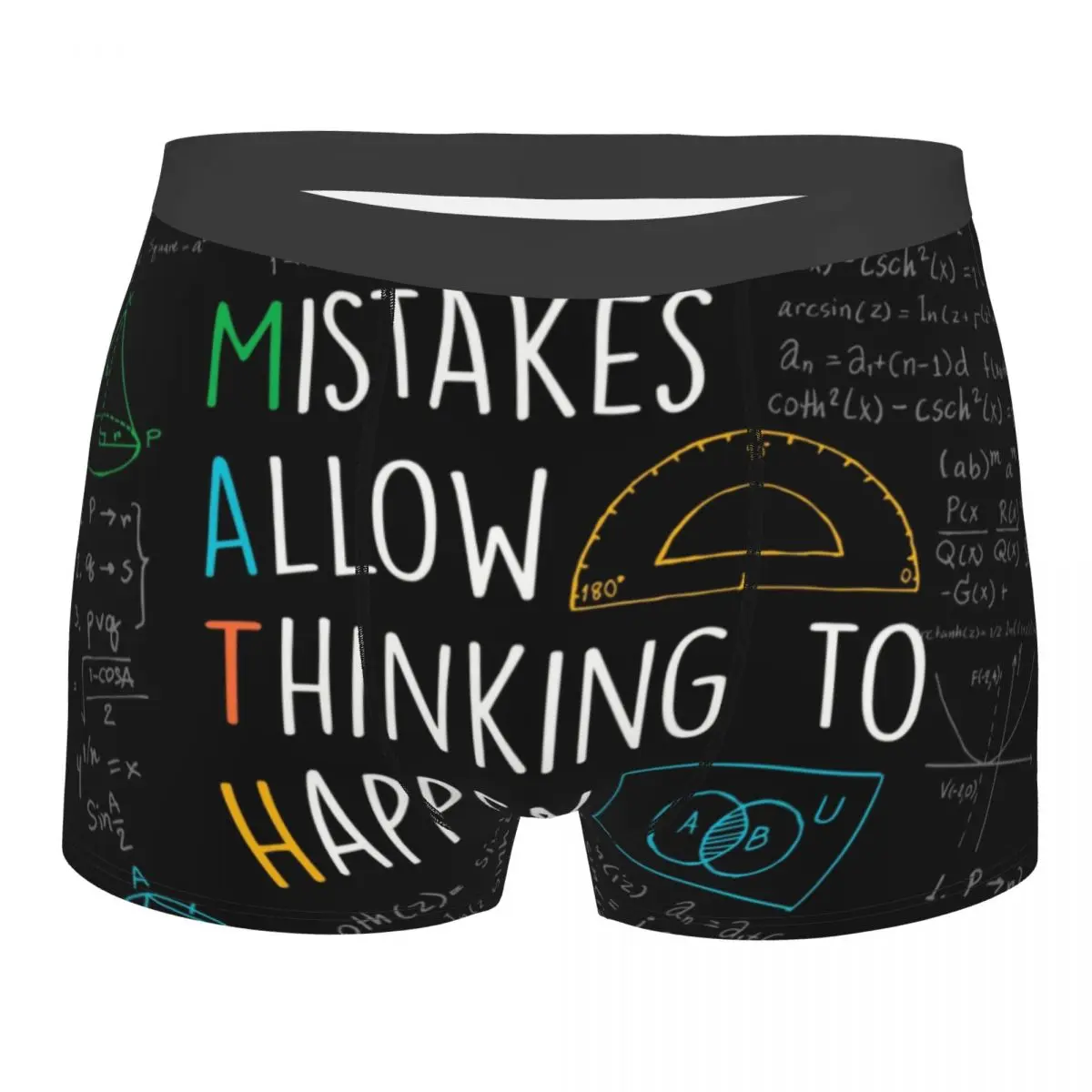 Трусы-боксеры мужские мягкие с 3D принтом и цитатами
Трусы-боксеры мужские мягкие с 3D принтом и цитатами