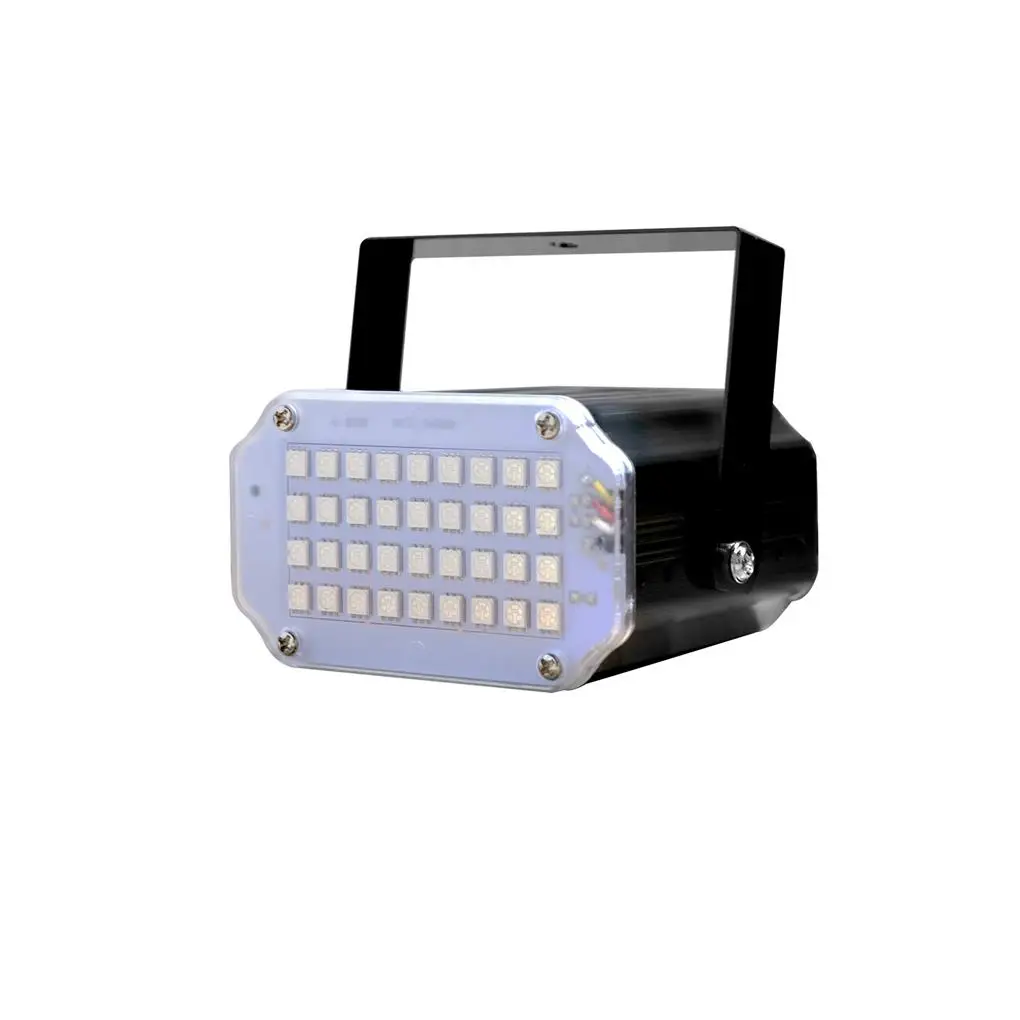 LED Strobe Light Disco 36 LED Portable Aluminum Flash Light with Sound Activated and Speed Control for Party Stage Bar Club
LED Strobe Light Disco 36 LED Portable Aluminum Flash Light with Sound Activated and Speed Control for Party Stage Bar Club