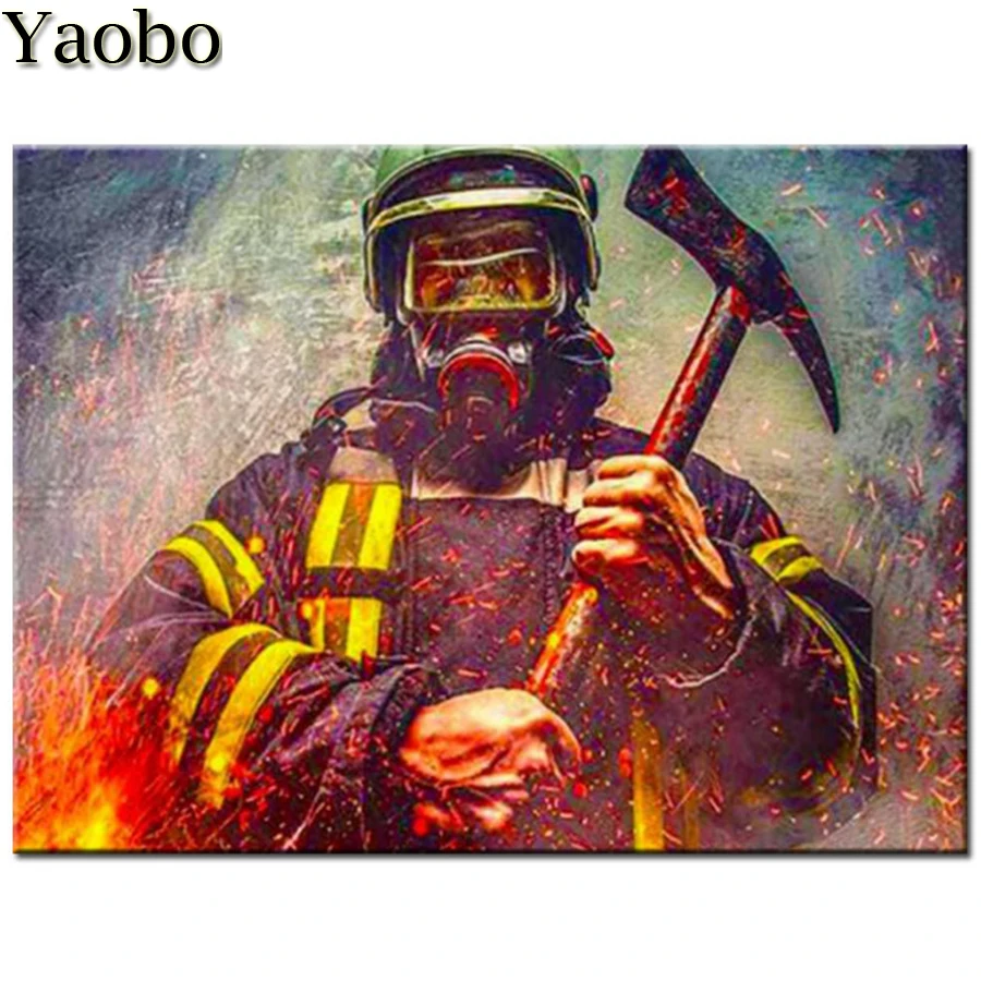 DIY Diamond Embroidery Brave Firefighters Diamond Painting Novelties Full Drill Cross Stitch Mosaic Puzzles Diy Diamond Art 
DIY Diamond Embroidery Brave Firefighters Diamond Painting Novelties Full Drill Cross Stitch Mosaic Puzzles Diy Diamond Art