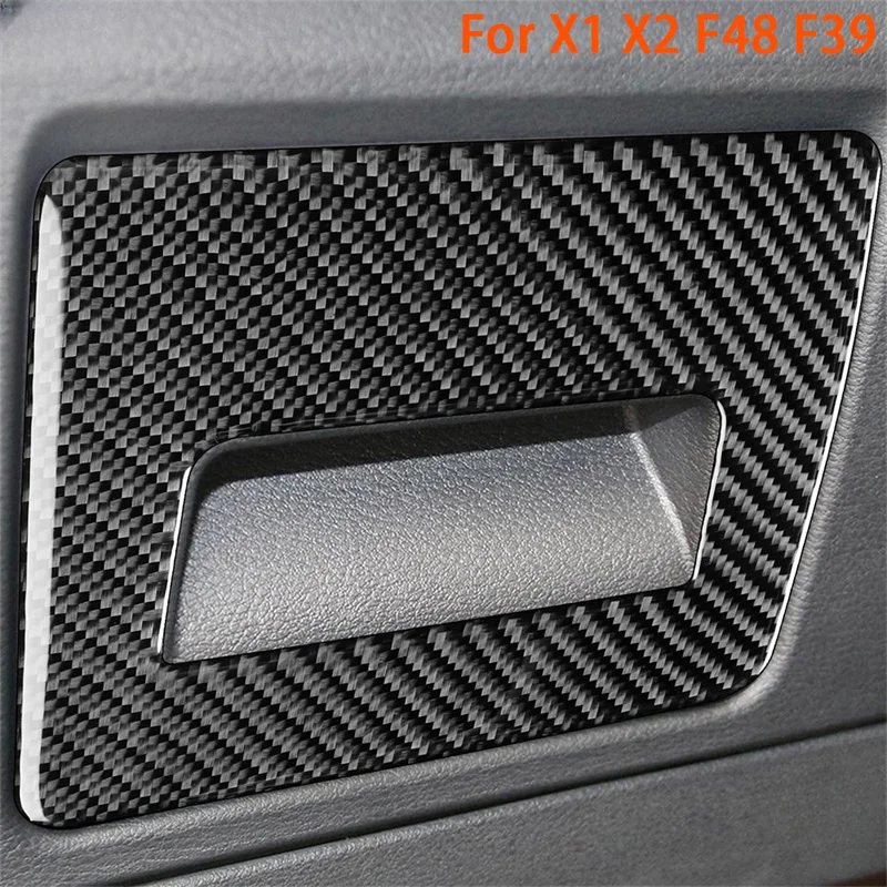 For BMW X1 F48 2016-2021 X2 F39 2018-2021 Driving Position Storage Box Cover Trim Carbon Fiber Stickers Car Interior Accessories
For BMW X1 F48 2016-2021 X2 F39 2018-2021 Driving Position Storage Box Cover Trim Carbon Fiber Stickers Car Interior Accessories
