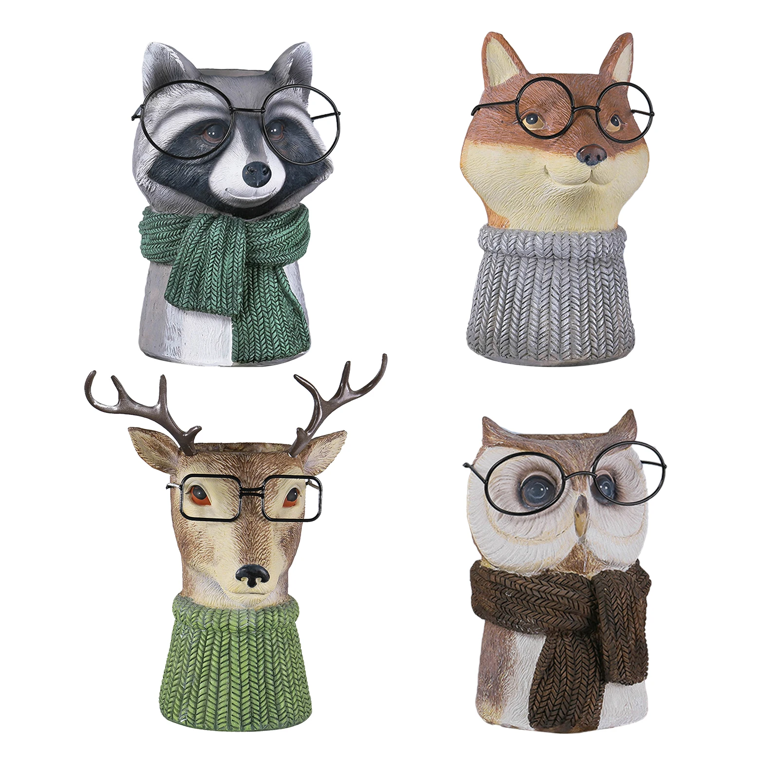Animal Shaped Plant Pot Cute Panda/Fox/Deer/Owl Home Garden Plants Flower Vase Container Home Desktop Decoration
Animal Shaped Plant Pot Cute Panda/Fox/Deer/Owl Home Garden Plants Flower Vase Container Home Desktop Decoration