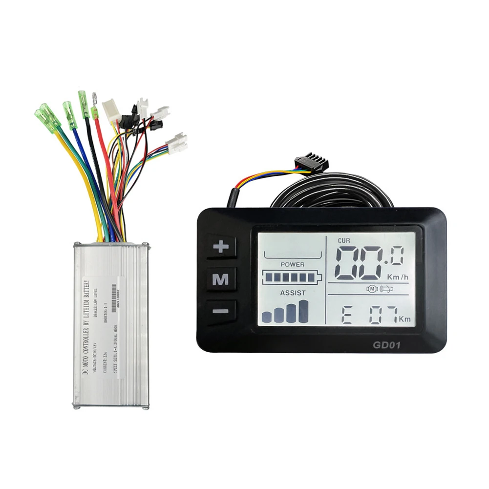 Ebike LCD-GD01 Display 36/48V 500W/750W Brushless Hub Motor Dual Mode Controller For Electric Scooter Ebike Replacement Kits
Ebike LCD-GD01 Display 36/48V 500W/750W Brushless Hub Motor Dual Mode Controller For Electric Scooter Ebike Replacement Kits