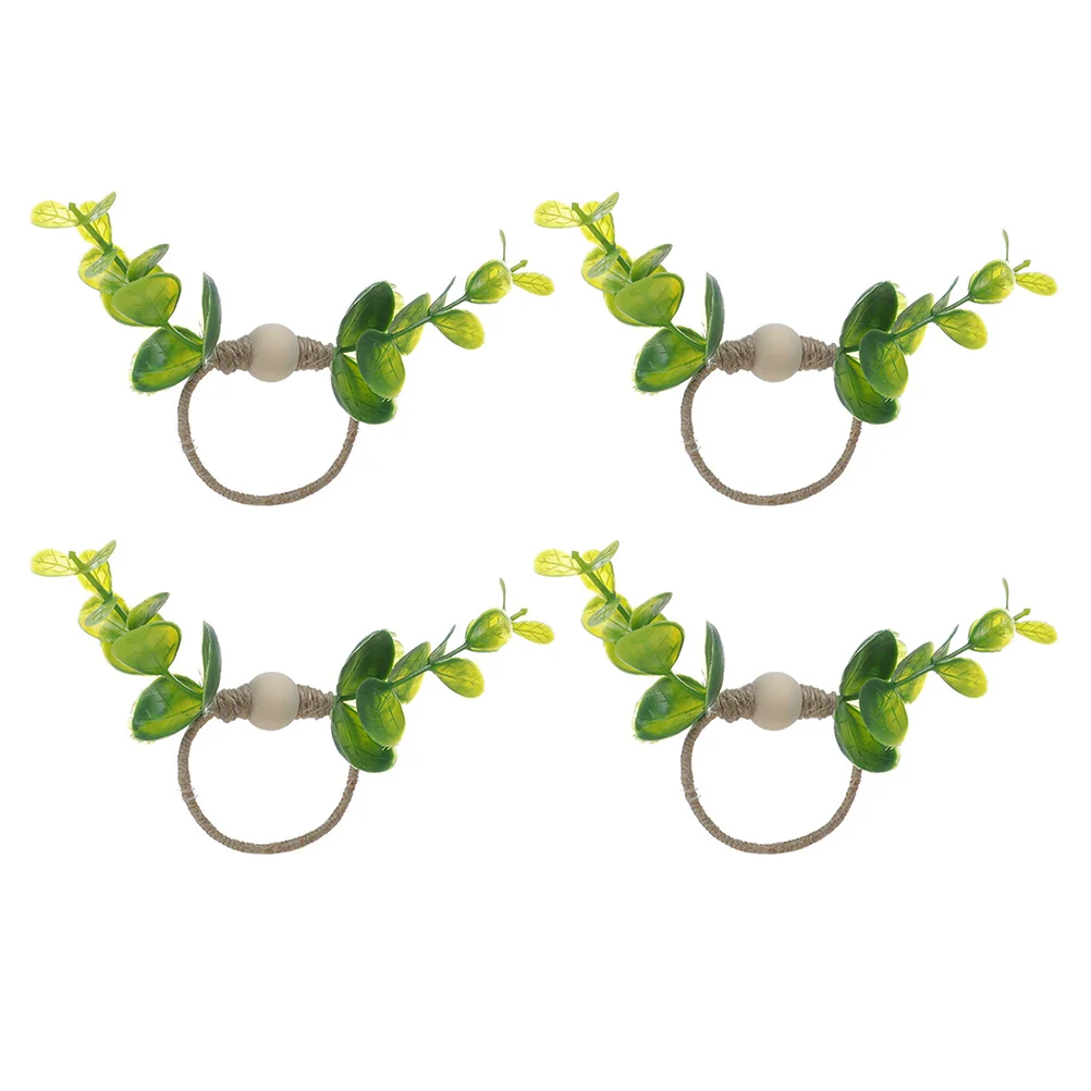 4 Green Leaves Napkin Buckles Table Linen Ring Summer Dinner Decor Leaf Napkin Holder Artificial Eucalyptus Leaf
4 Green Leaves Napkin Buckles Table Linen Ring Summer Dinner Decor Leaf Napkin Holder Artificial Eucalyptus Leaf