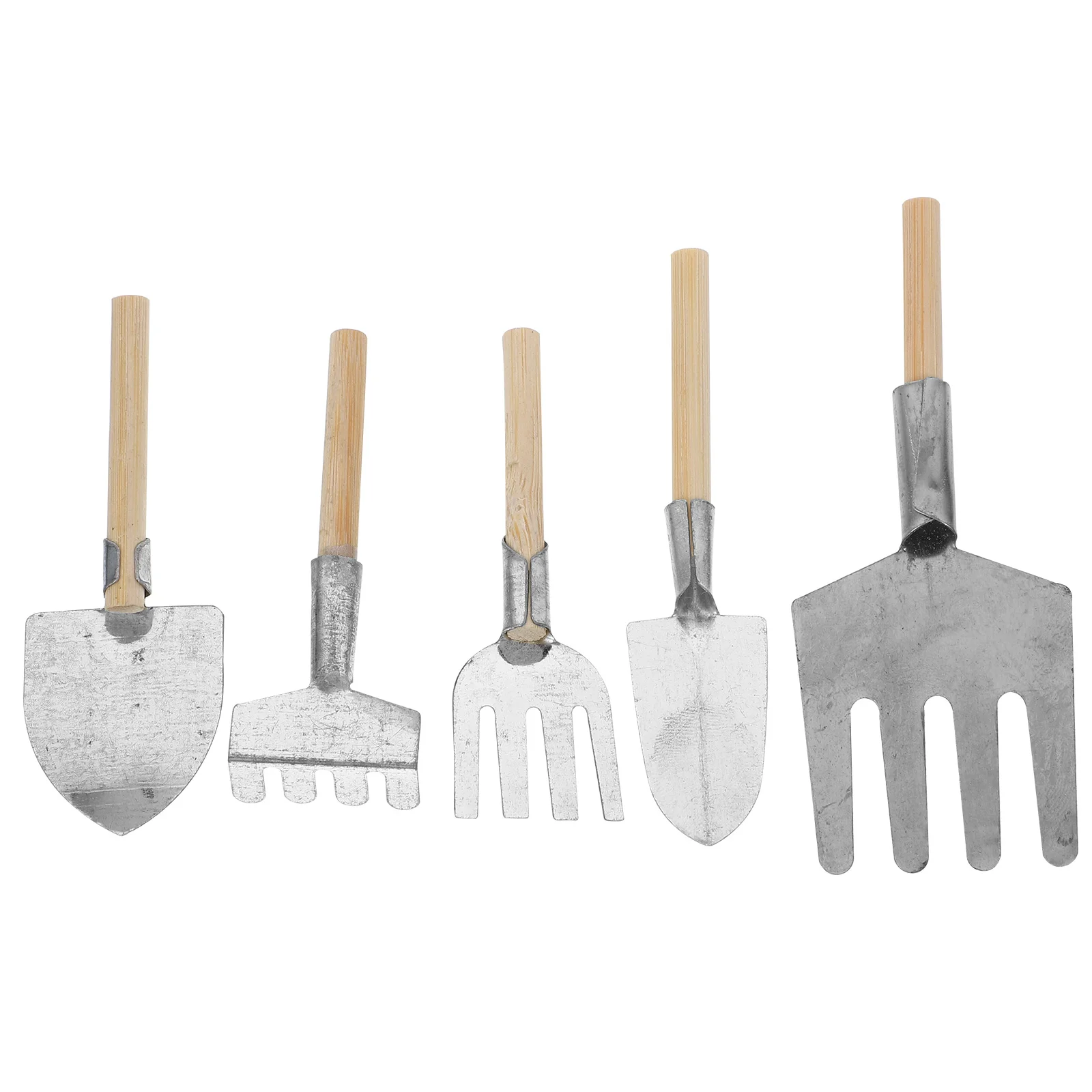5pcs Tool Set Miniature House Garden Tools Hand Shovels Potted Plants Rack Spade Gardening Tools for Planting Digging
5pcs Tool Set Miniature House Garden Tools Hand Shovels Potted Plants Rack Spade Gardening Tools for Planting Digging
