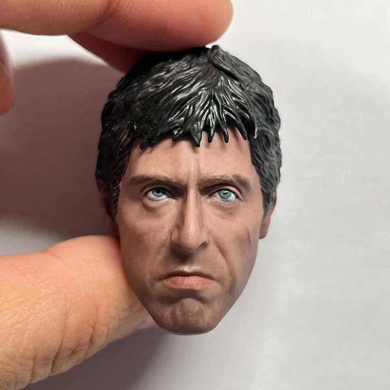 

1/6 Al Pacino Head Sculpt Carving Model Fit 12'' Male Soldier Action Figure Body Dolls