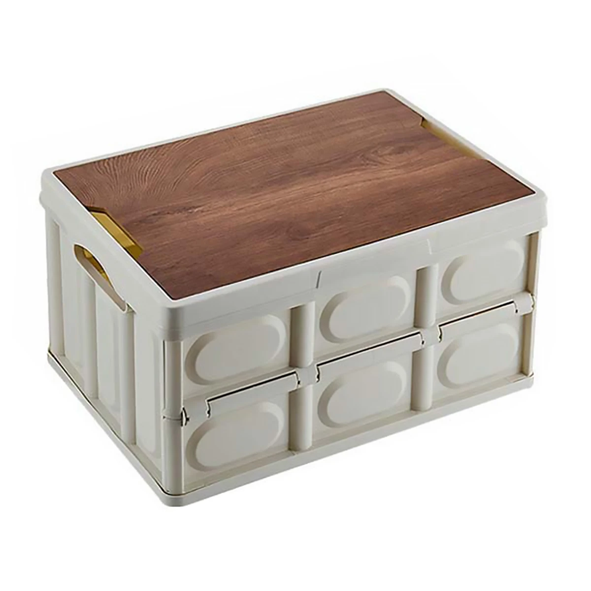 Car Folding Storage Box Reusable Collapsible Car Storage Bin with Wooden Cover Large Capacity Car Trunk Camping Container 
Car Folding Storage Box Reusable Collapsible Car Storage Bin with Wooden Cover Large Capacity Car Trunk Camping Container