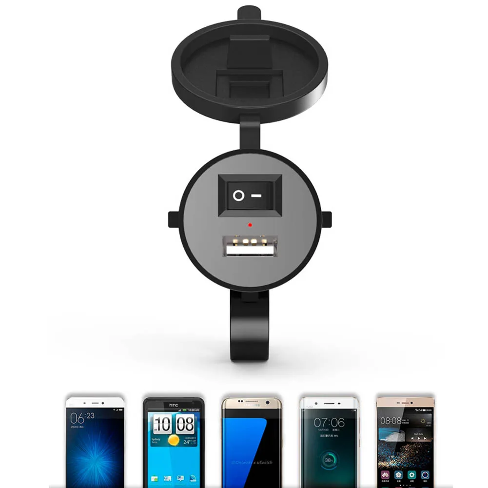 Водонепроницаемое зарядное USB-устройство на руль мотоцикла, 9-24 В постоянного тока
Водонепроницаемое зарядное USB-устройство на руль мотоцикла, 9-24 В постоянного тока
