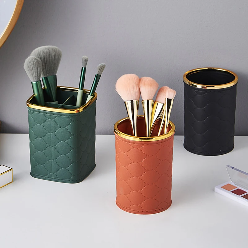 Luxury Desktop Makeup Brush Storage Holder Pen Holder Eyebrow Pencil Eyeliner Lipstick Storage Container Home Living Room Decor
Luxury Desktop Makeup Brush Storage Holder Pen Holder Eyebrow Pencil Eyeliner Lipstick Storage Container Home Living Room Decor