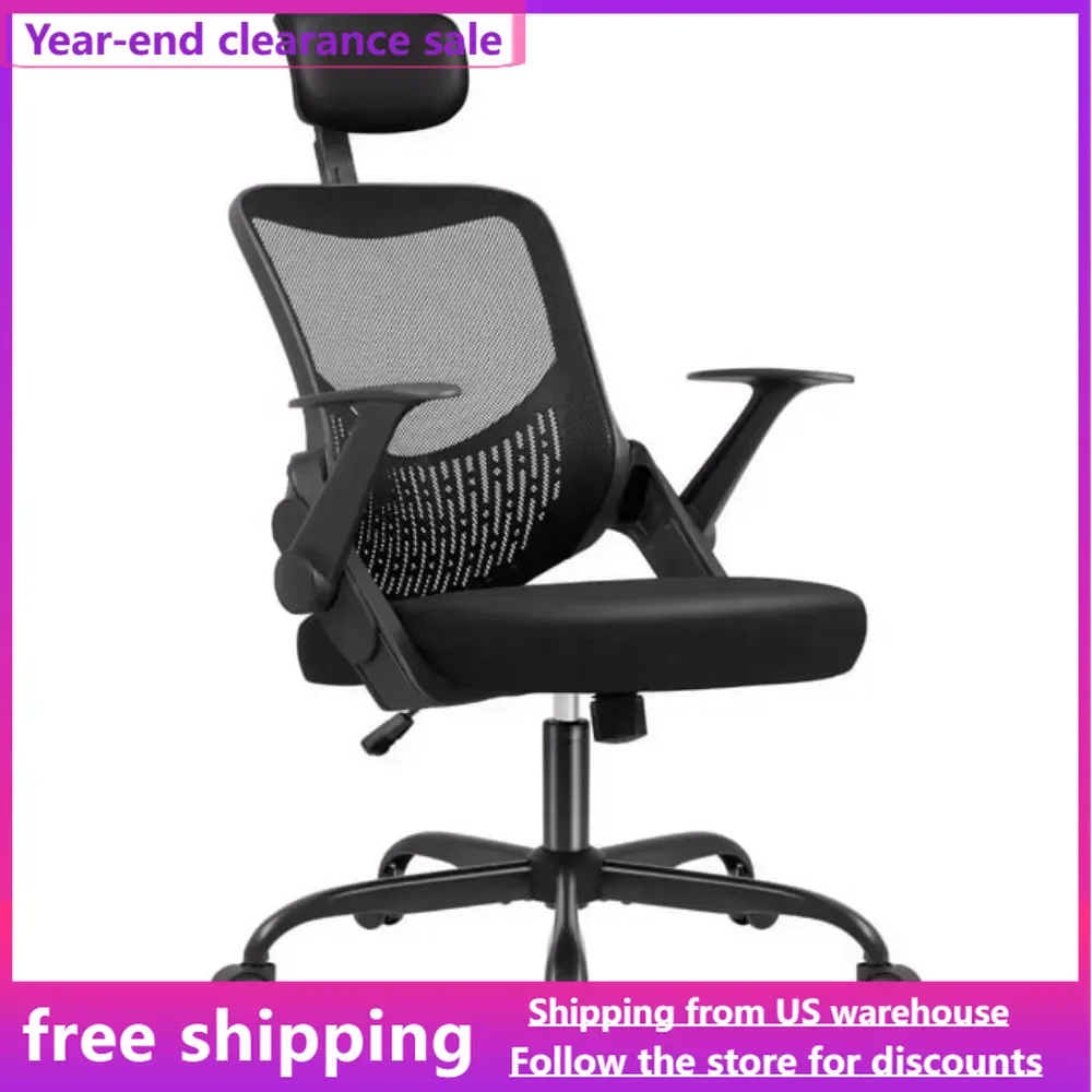 Office Chair High Back Office Chair Height Adjustable Desk Chair Mesh Ergonomic Computer Chair Comfortable Headrest Gaming Gamer
Office Chair High Back Office Chair Height Adjustable Desk Chair Mesh Ergonomic Computer Chair Comfortable Headrest Gaming Gamer