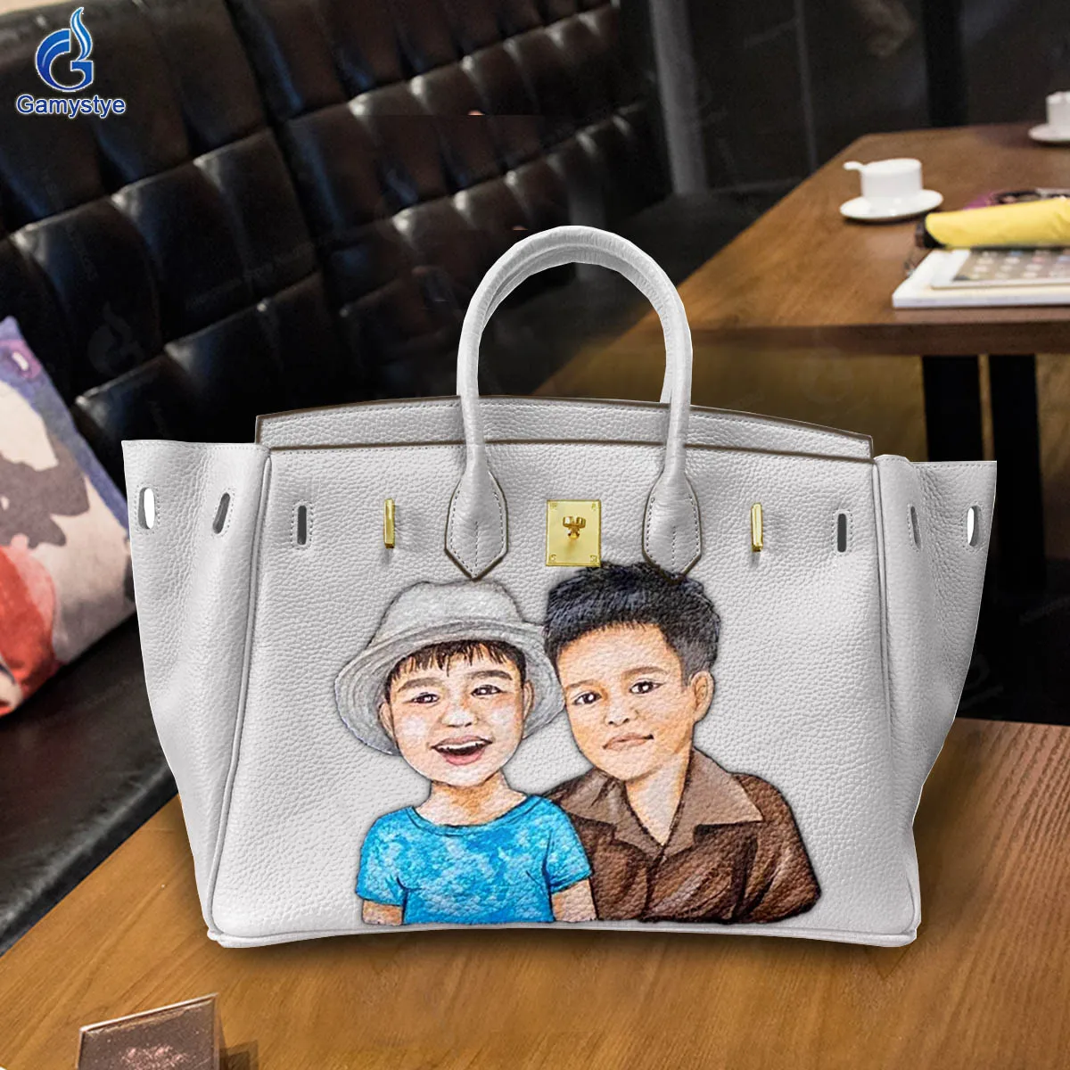 Large Tote Handbags For Women Genuine Leather Shoulder Handle Bag Lady Shop Pouch Designer Tote Hand-painted custom child avatar
Large Tote Handbags For Women Genuine Leather Shoulder Handle Bag Lady Shop Pouch Designer Tote Hand-painted custom child avatar