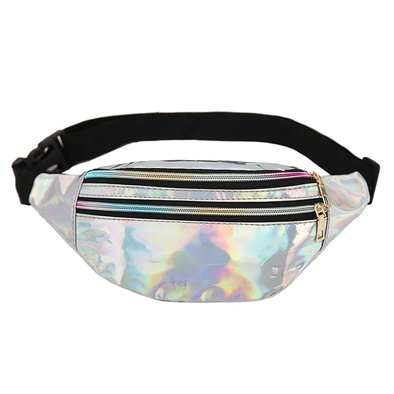 1PC New Holographic Fanny Pack Hologram Waist Bag Laser PU Beach Travel Banana Hip Bum Zip Women Purse Belt Bags Girl Chest Bags
1PC New Holographic Fanny Pack Hologram Waist Bag Laser PU Beach Travel Banana Hip Bum Zip Women Purse Belt Bags Girl Chest Bags