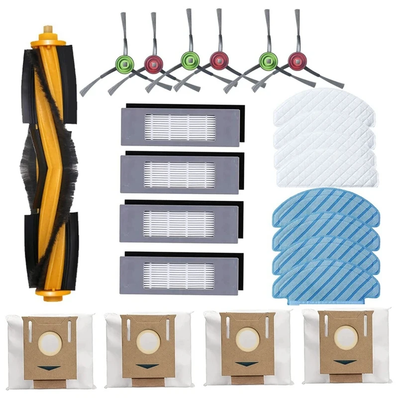 Replacement Accessories Kit For Ecovacs Deebot OZMO 920/950 / T5 / T8 / T8 AIVI / N7 N8 Pro T9 / T9MAX / T9 Power Model 
Replacement Accessories Kit For Ecovacs Deebot OZMO 920/950 / T5 / T8 / T8 AIVI / N7 N8 Pro T9 / T9MAX / T9 Power Model