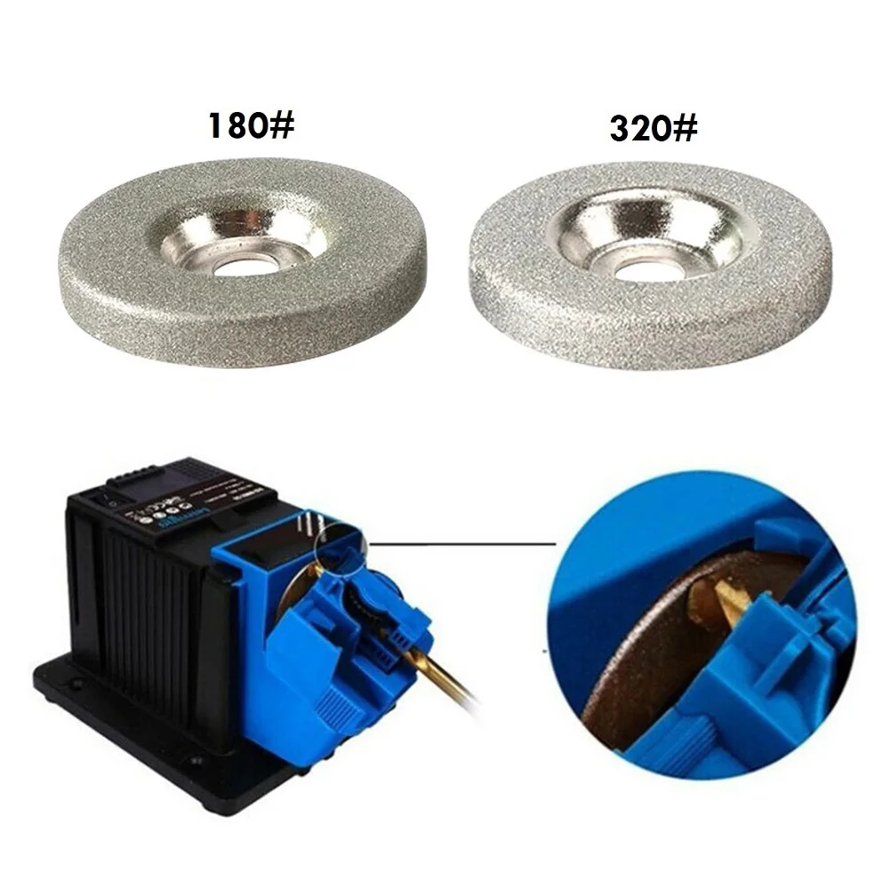 2pcs Diamond Grinding Wheels Circle For Electric Sharpener Grinder Metal Cutting Rotary Tools180# 320# 50mm
2pcs Diamond Grinding Wheels Circle For Electric Sharpener Grinder Metal Cutting Rotary Tools180# 320# 50mm