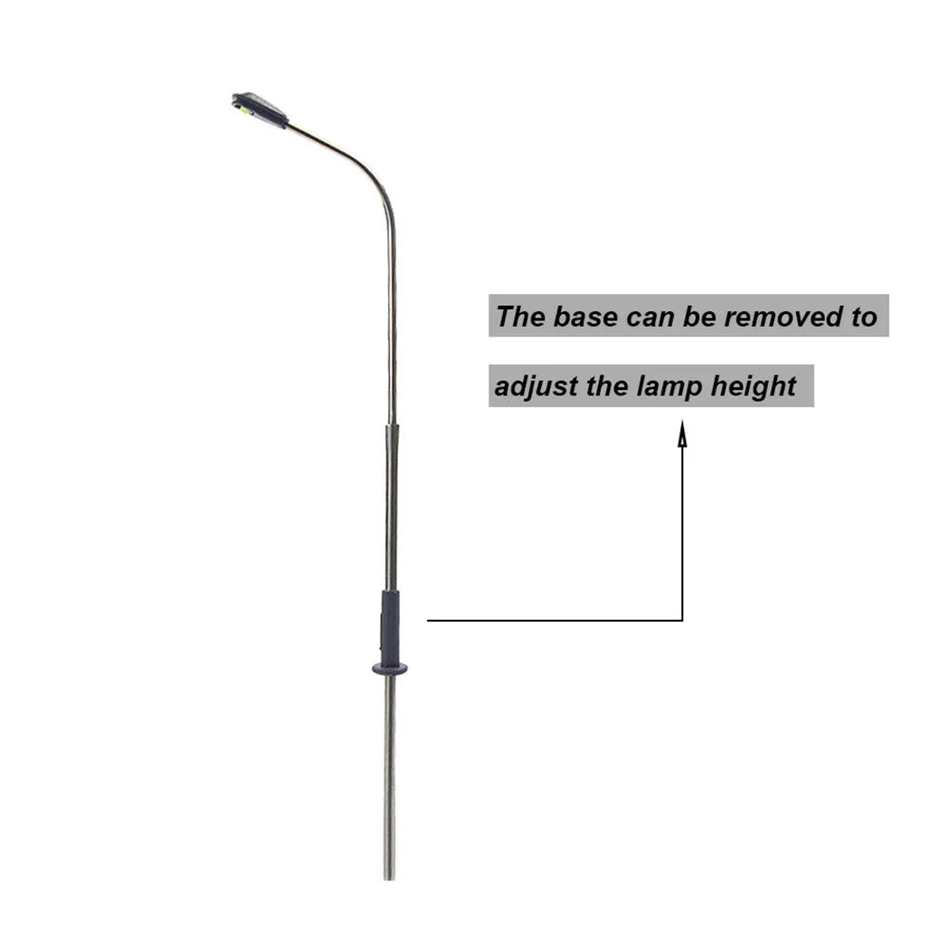 Brand New Durable Model Street Lights 1:87 Warm White Lamps Light Model Post Railway Scale Street Train 4.25\\'\\'
Brand New Durable Model Street Lights 1:87 Warm White Lamps Light Model Post Railway Scale Street Train 4.25\\'\\'