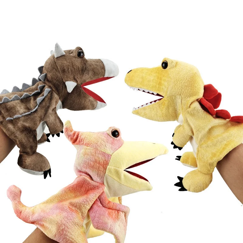 Hand Puppet Dinosaur Animal Plush marionette Figure Doll Educational Baby Toy Theater Performance Props Toys Kids Halloween Gift
Hand Puppet Dinosaur Animal Plush marionette Figure Doll Educational Baby Toy Theater Performance Props Toys Kids Halloween Gift