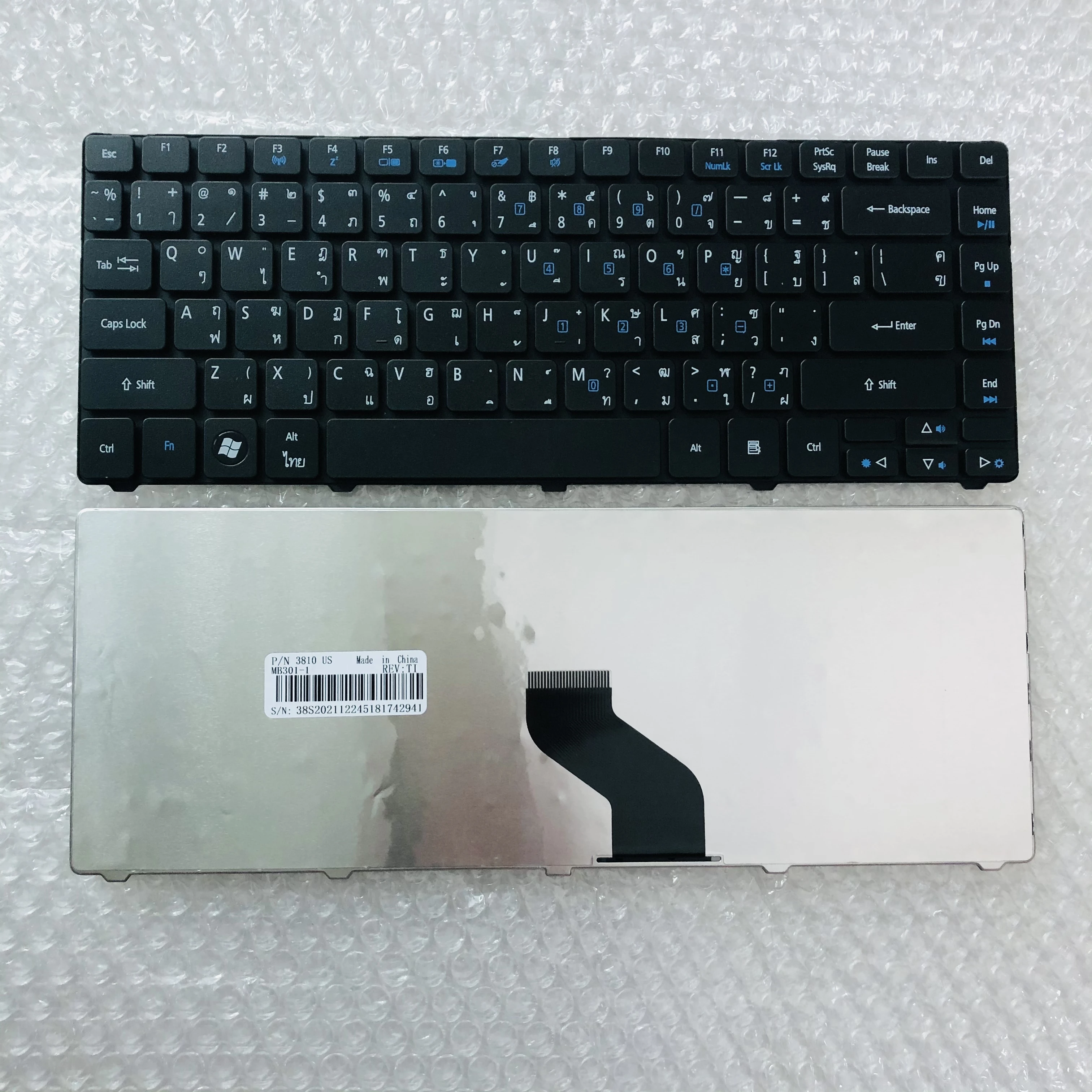XIN for Acer 3410 3410T 3410G 4741 3810 4540 4551 4741 4535 4736 4738 US Laptop Keyboard Black TI
XIN for Acer 3410 3410T 3410G 4741 3810 4540 4551 4741 4535 4736 4738 US Laptop Keyboard Black TI